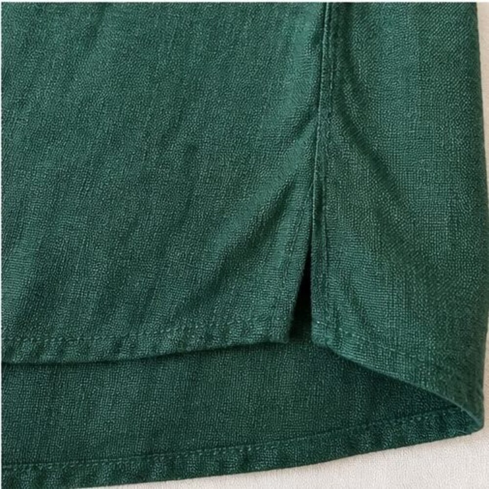 Emerald Button Blouse - Picture 6 of 6